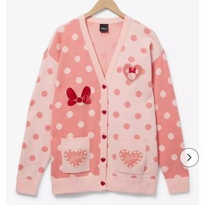 Disney Minnie Mouse Polka Dot Women's Cardigan - BoxLunch Exclusive